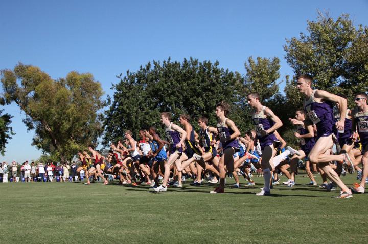 2009 Pac-10-006.jpg - 2009 Pac-10 Cross Country Championships October 30, 2009, hosted by USC at the Sky Links Golf Course, Long Beach, CA.